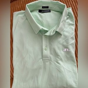 Mint green J Lindeberg men’s polo